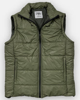 Z.A.R.A Premium Puffer Jacket (Olive Green Camouflage)