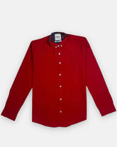 Z.A.R.A Premium Plain Casual Shirt (Red)