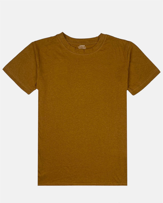 Z.A.R.A Basic T-shirt (Mustarad)