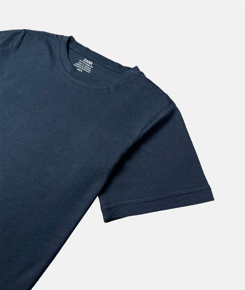 Z.A.R.A Basic T-shirt (Navy Blue)