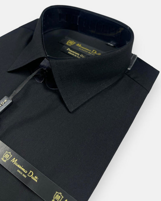 Mussimo Duti Imported Formal Shirt (Black)