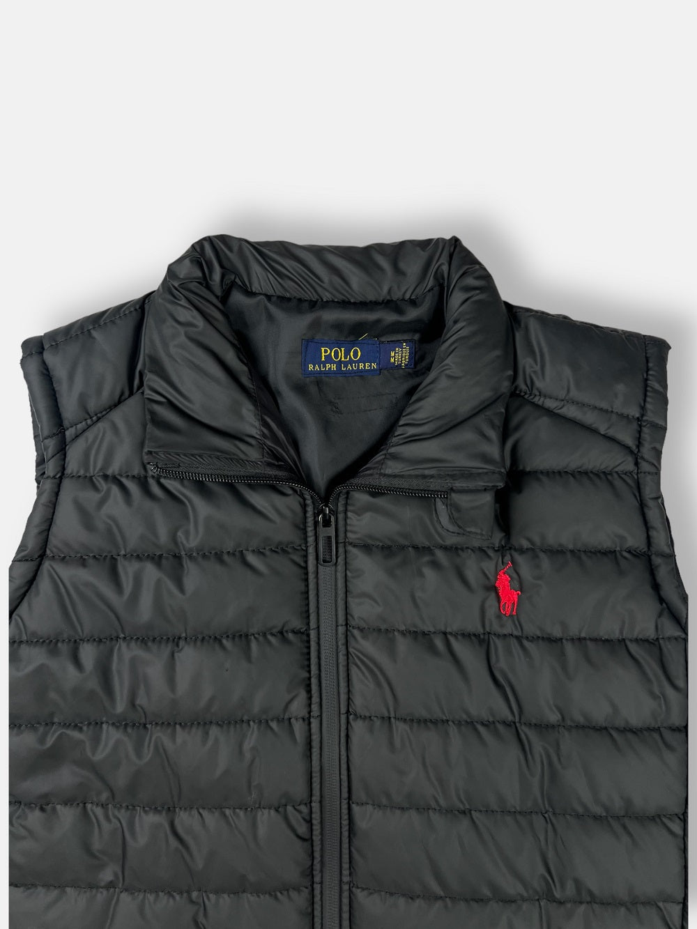 RL premium Small Pony Puffer Jacket (Black)