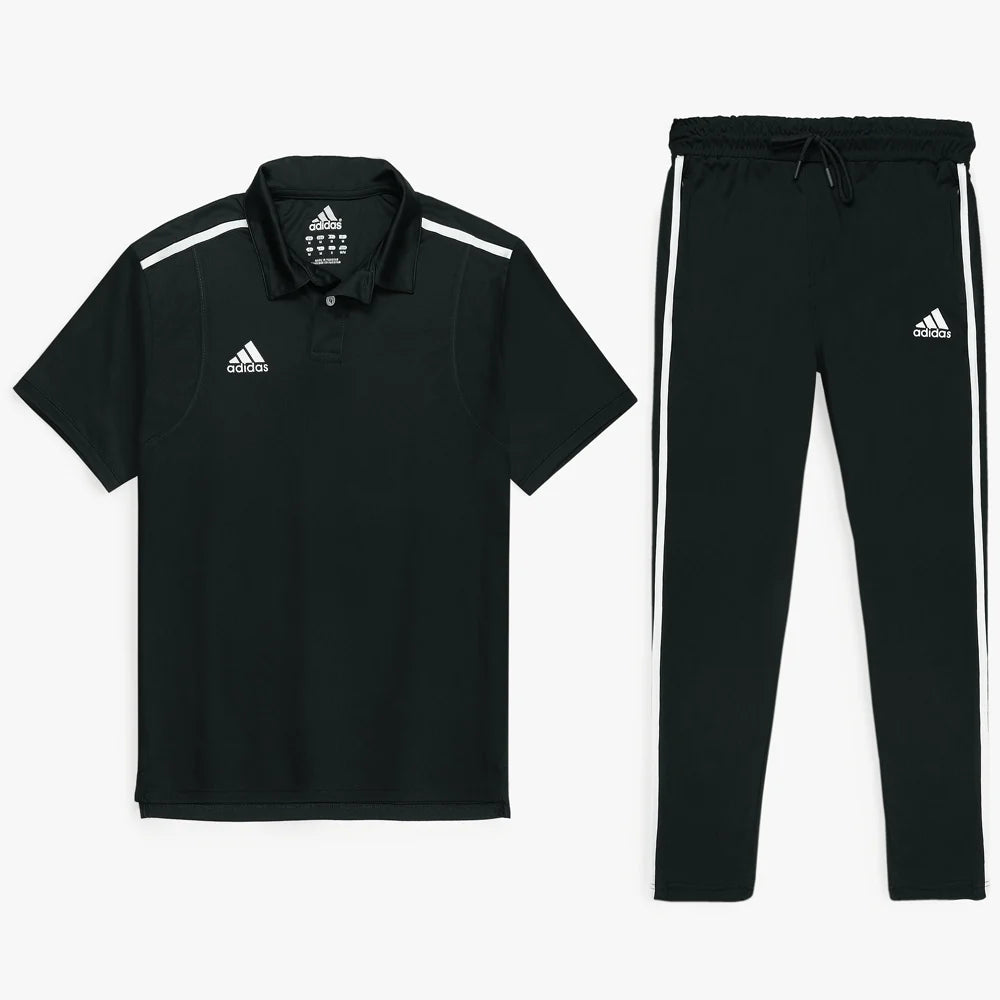 ADDAS Premium Dri-fit Tracksuit T5 (Black)