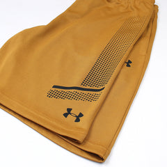 UA Premium Dri-Fit Woven Graphic Short (Mustard)