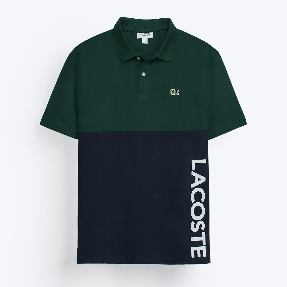 LCSTE Paneled Polo Shirts (Green Navy)