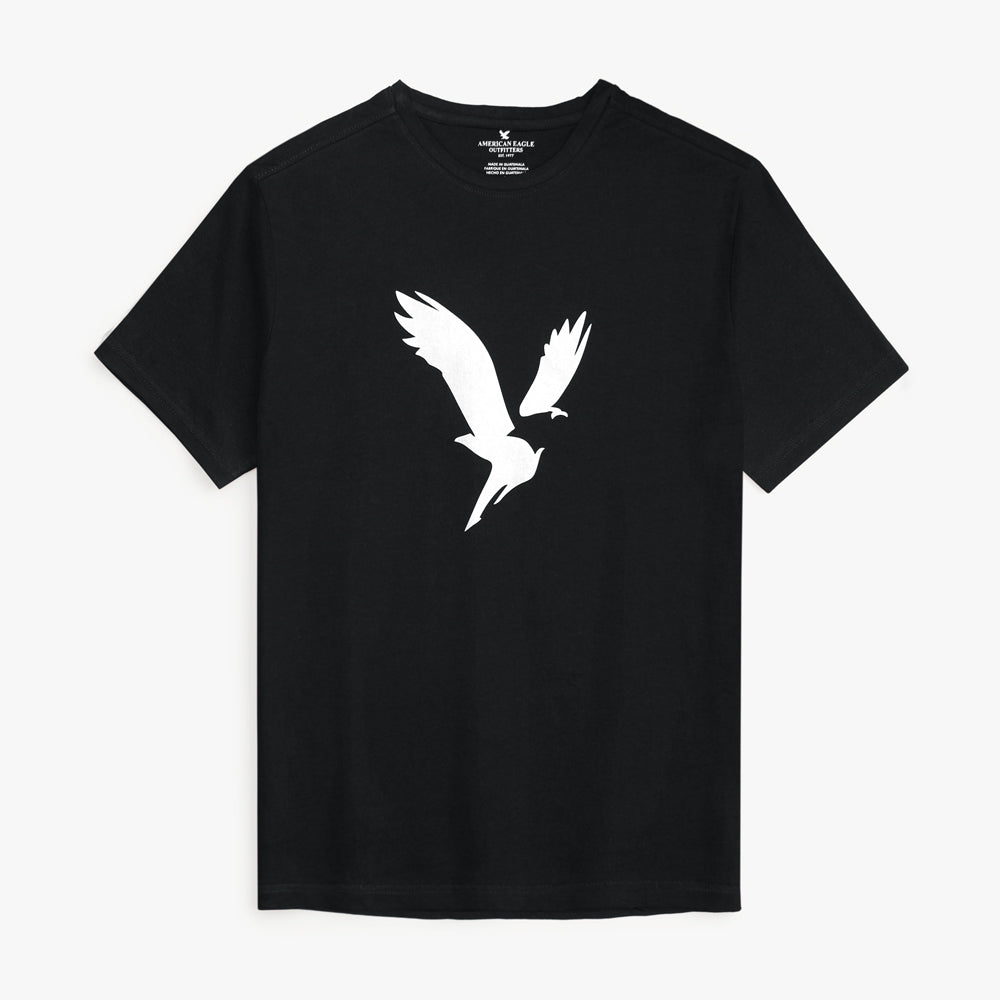 Amrcn Eagle Premium Cotton T-Shirt (Black)