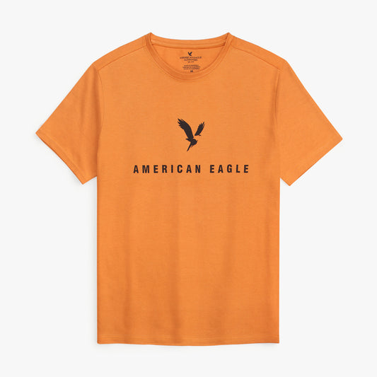 Amrcn Eagle Premium S/L Cotton T-Shirt (Mustard)