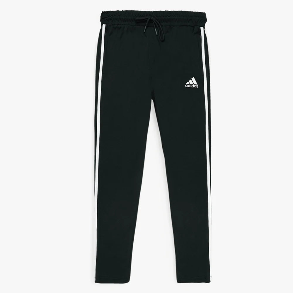 ADDAS Premium Dri-fit Tracksuit T5 (White&Black)