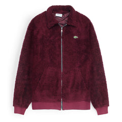 Lcste Imported Sherpa Zipper Jacket (Maroon)