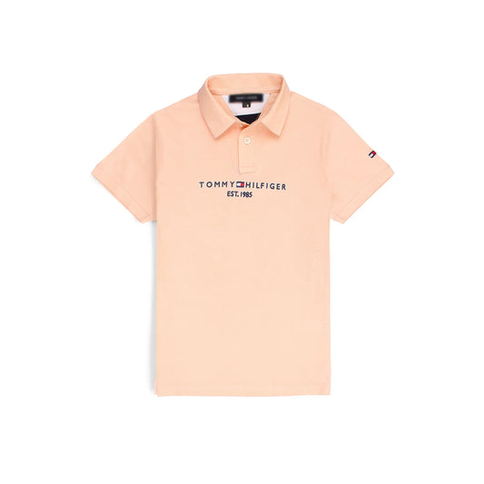 TH Kids Premium Polo Shirt (Peach)