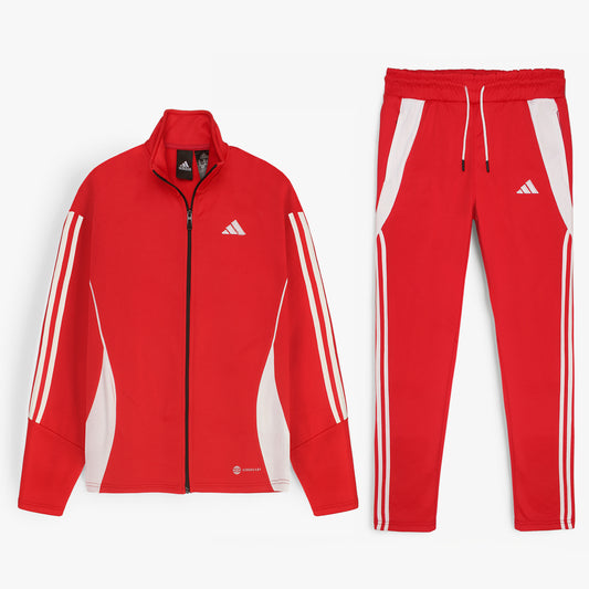 ADDAS Imported Tiro Piping Tracksuit (Red)