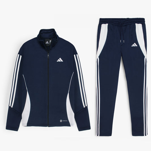 ADDAS Imported Tiro Piping Tracksuit (Navy Blue)