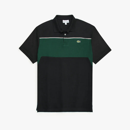 LCSTE MEN'S VINTAGE POLO (BLACK/GREEN)