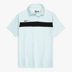 NKE PREMIUM MESH DRI-FIT PANALED POLO SHIRT (SKY BLUE)