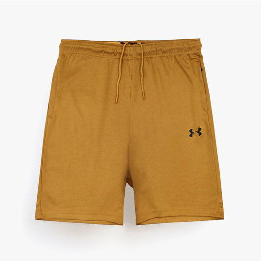 UA Premium Dri-Fit Woven Graphic Short (Mustard)