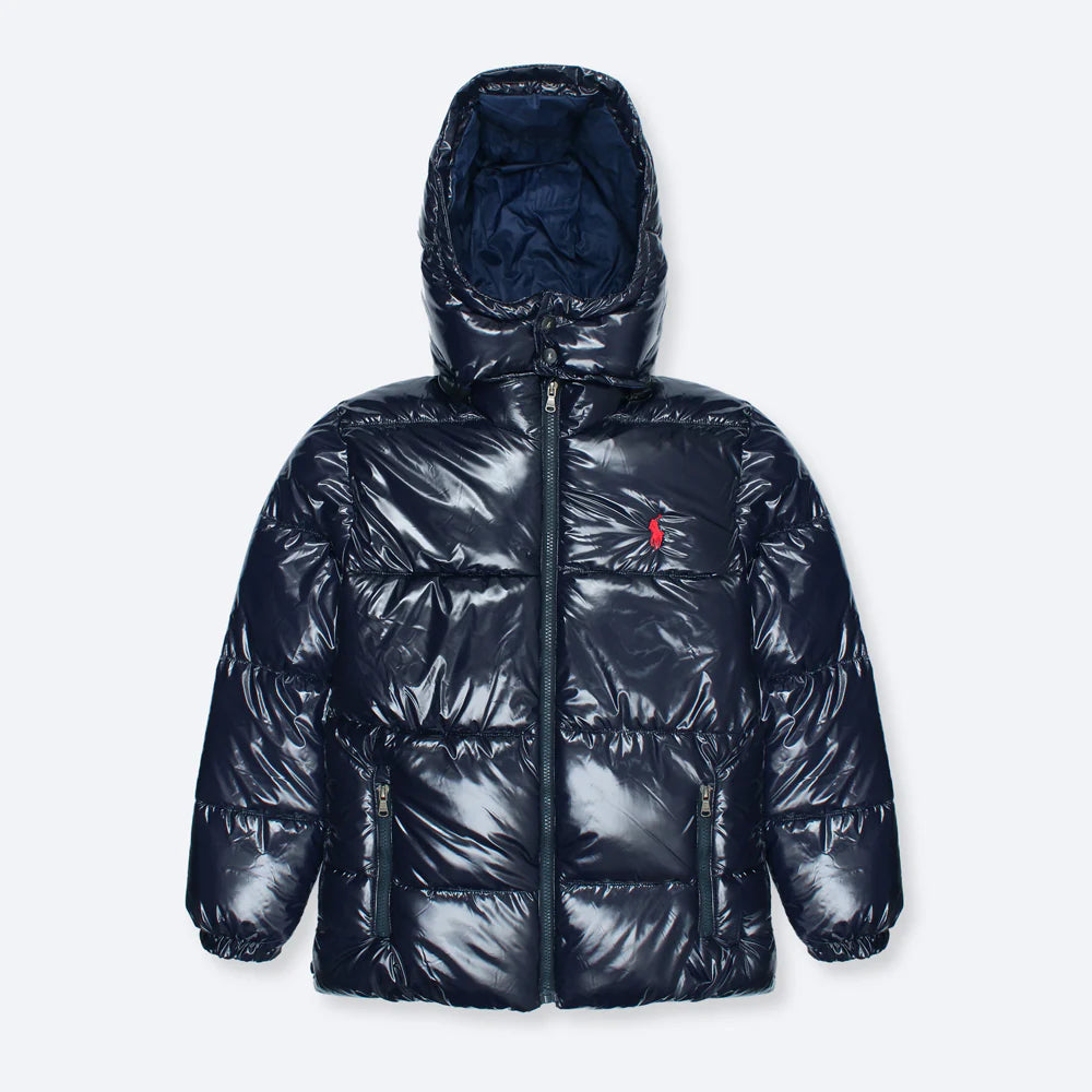 RL PREMIUM MEN AURA GLOSS JACKET (NAVY BLUE)