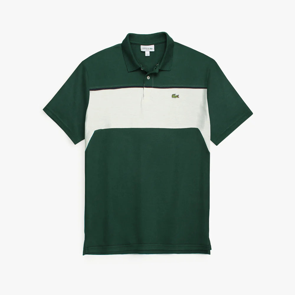 LCSTE MEN'S VINTAGE POLO (GREEN/WHITE)