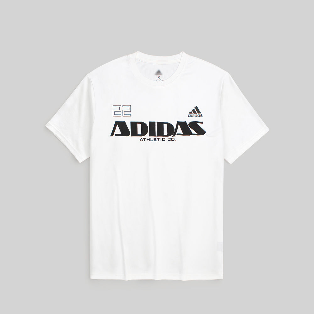 ADDAS PREMIUM ATHLETIC CO. DRI FIT T-SHIRT (OFF-WHITE)