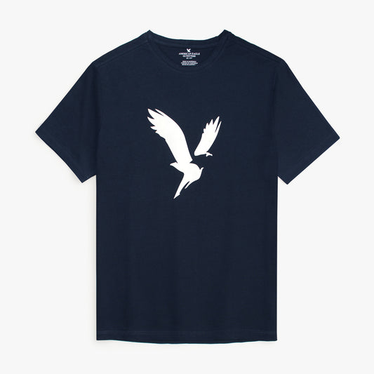 Amrcn Eagle Premium Cotton T-Shirt (Navy Blue)