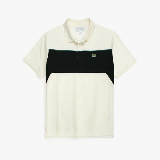 LCSTE MEN'S VINTAGE POLO (WHITE/BLACK)