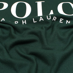 RL PREMIUM OVERSIZED WAFFLE LOGO PONY T-SHIRT (GREEN)