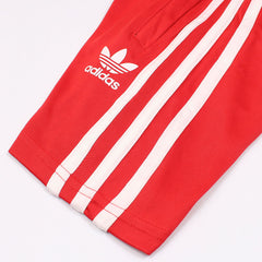 ADDAS PREMIUM KIDS PIPING DRIFIT SHORT (RED)
