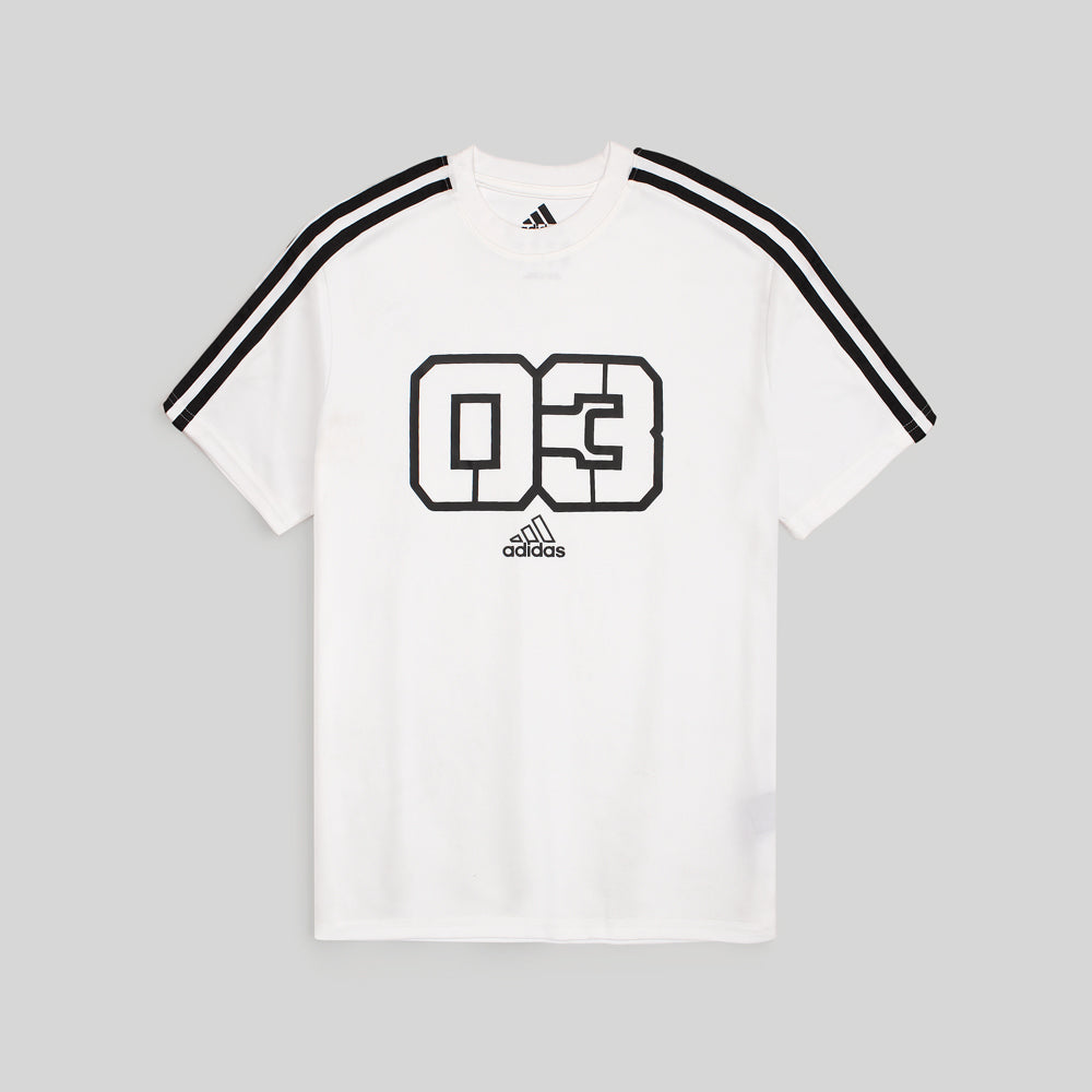 ADDAS ACTIVE WEAR 03 OVERSIZED T-SHIRT (WHITE)