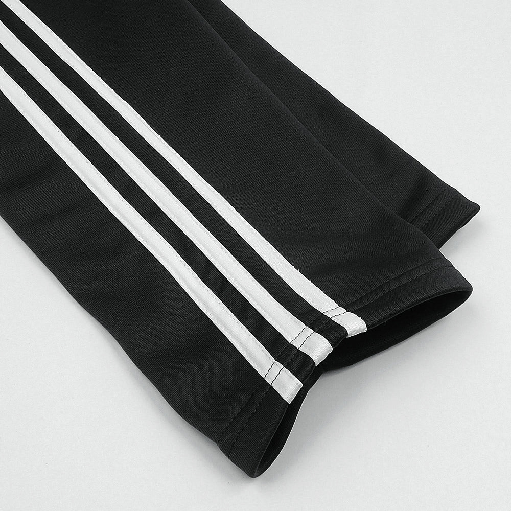 ADDAS Imported Tiro Piping Tracksuit (White&Black)