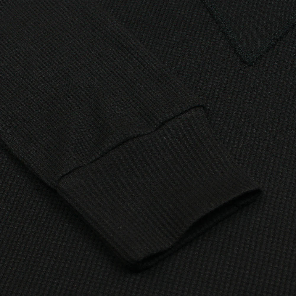 Z.A.R.A PREMIUM THERMAL COTTON CONTRAST TRIM SWEATSHIRT (BLACK)