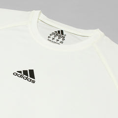 ADDAS Imported Mesh Shoulder Dri Fit T-Shirt (White)