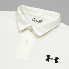 UA Imported Mesh Dri Fit Polo Shirt (Off-White)