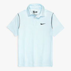 NKE PREMIUM DRI-FIT PIPING POLO SHIRT (SKY BLUE)