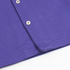 RL PREMIUM KIDS CUBAN COLLAR CASUAL SHIRT (PURPLE)