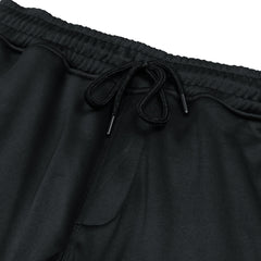 Addas Imported Polyester Fleece Trouser (Black)