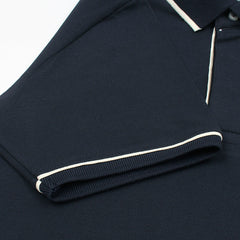 LCSTE PREMIUM MEN'S PARIS STRECH POLO SHIRT (NAVY BLUE)