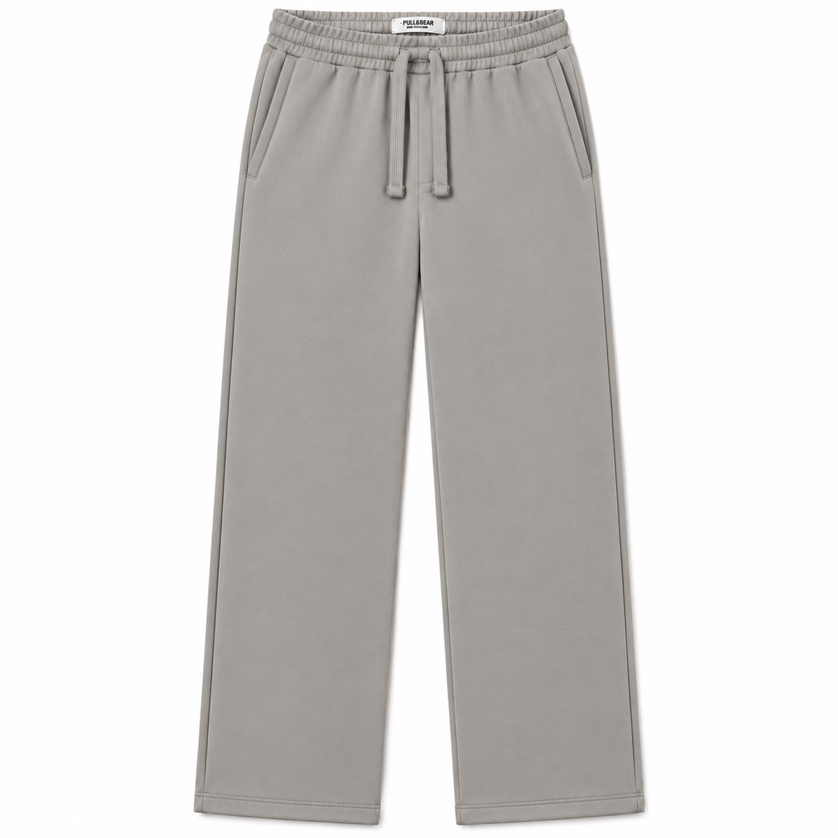 P&B LOOSE FIT COTTON TERRY TROUSER (GREIGE)