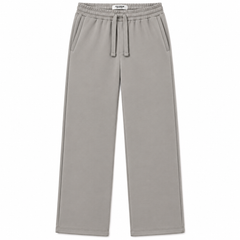 P&B LOOSE FIT COTTON TERRY TROUSER (GREIGE)