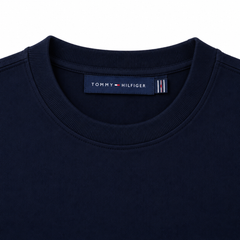 TOMMY SIGNATURE STRIPE T-SHIRT (NAVY BLUE)