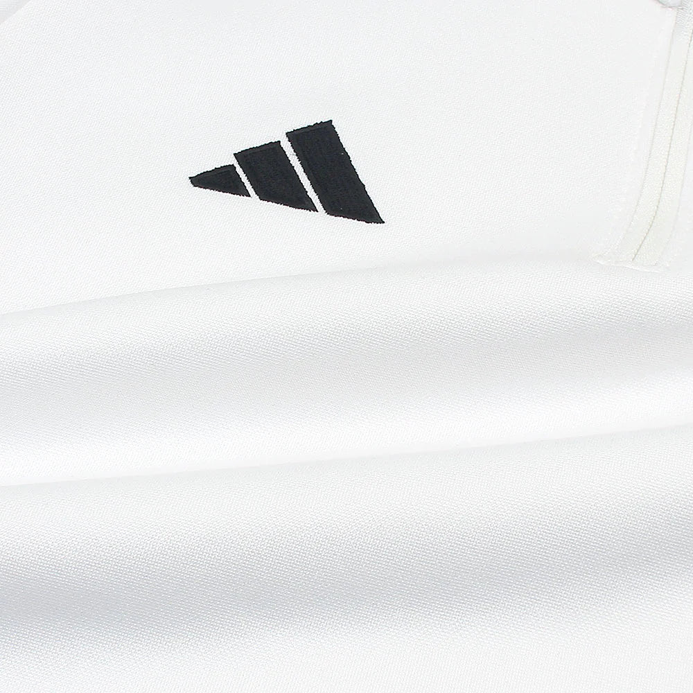 ADDAS Imported Tiro Piping Quarter Zip Tracksuit (White&Black)