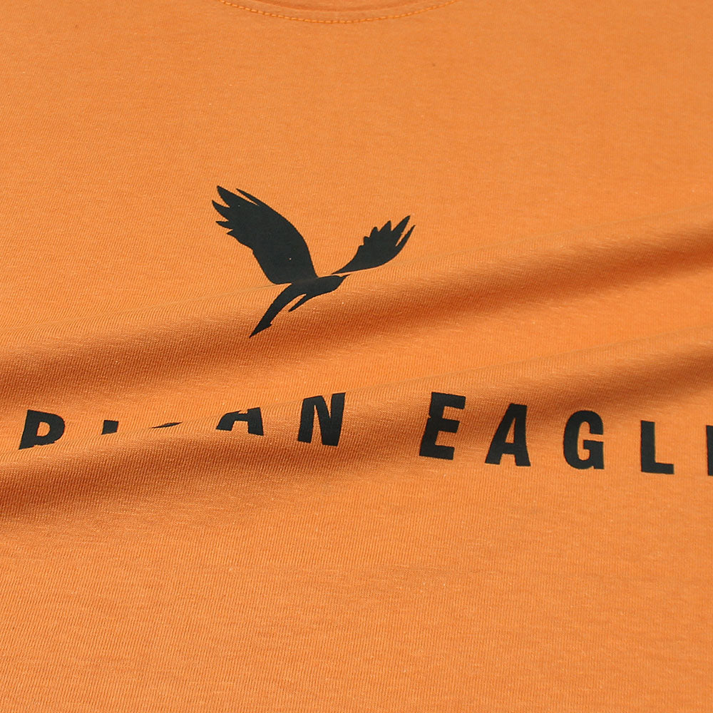 Amrcn Eagle Premium S/L Cotton T-Shirt (Mustard)