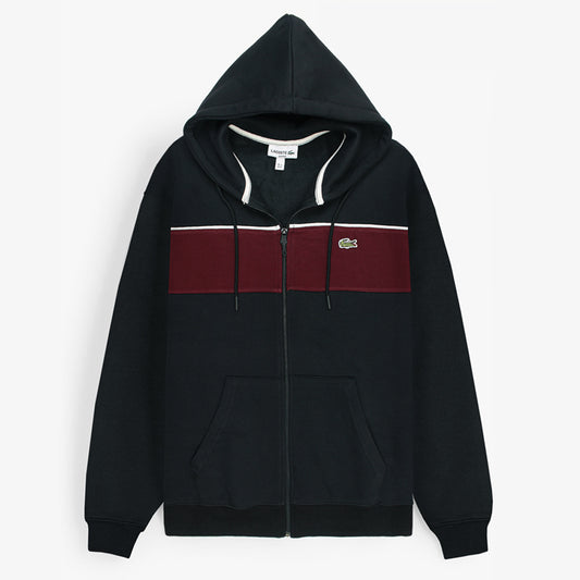 LCSTE Imported Cotton Fleece Tracksuit (Black&Maroon)