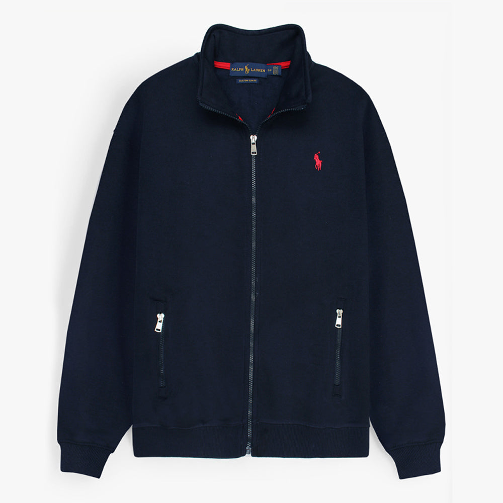 RL Premium Small Pony Cotton Fleece Tracksuit (Navy Blue)