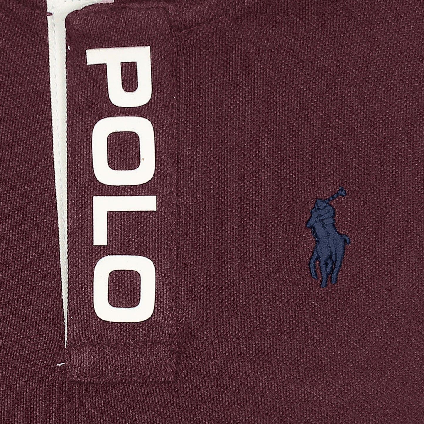 RL Kids Premium Placket Polo Shirt (Maroon)