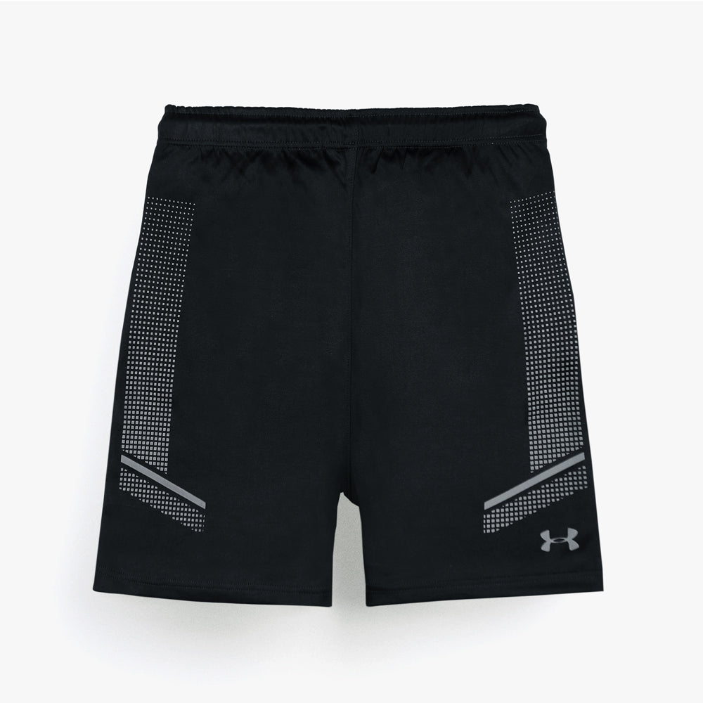 UA Premium Dri-Fit Woven Graphic Short (Black)