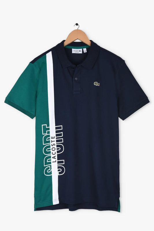 Lcste Imported Sport Polo Shirt (Navy&Green)