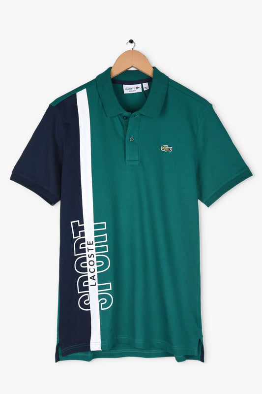Lcste Imported Sport Polo Shirt (Green&Navy)