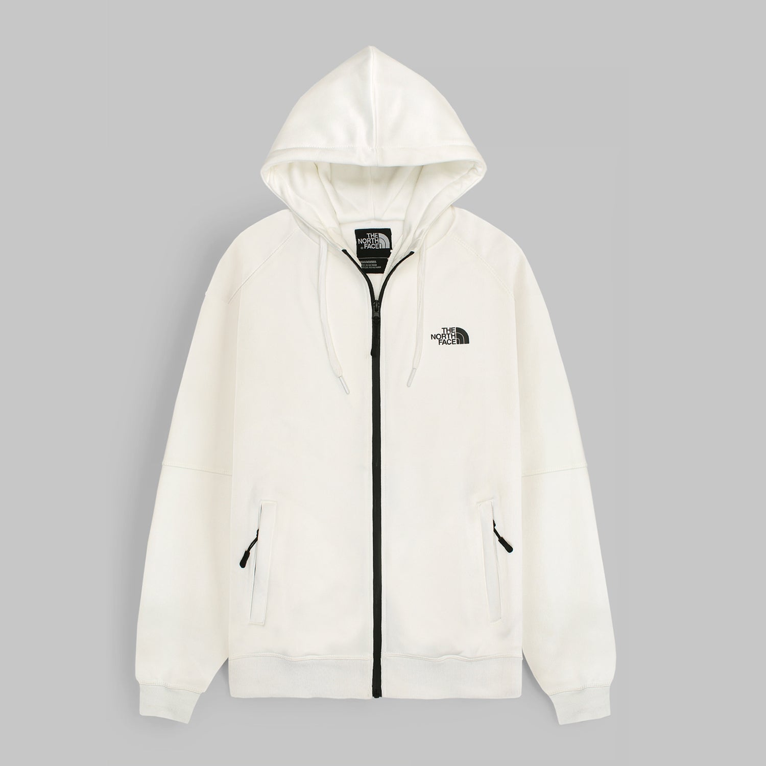 NF Imported Polyester Fleece Tracksuit (White)