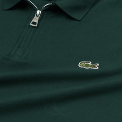 LCSTE Premium Zip Up Polo shirt (Dark green)