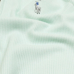 RL PREMIUM MEN'S MULTI ZIPPER POLO SHIRT (SEA GREEN)