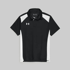 UA PREMIUM DRI-FIT HEATGEAR POLO SHIRT (BLACK)